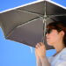 日傘の裏の色は黒が日焼け防止対策の常識？